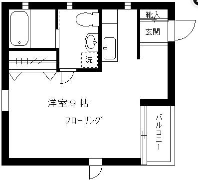 フォンティーヌ102の間取り