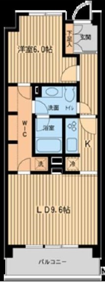 HF若林公園レジデンス0415の間取り