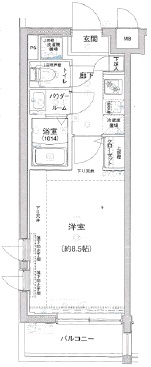 アルテシモジーノ201の間取り