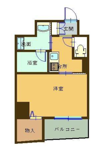 グランメゾン三宿矢野801の間取り