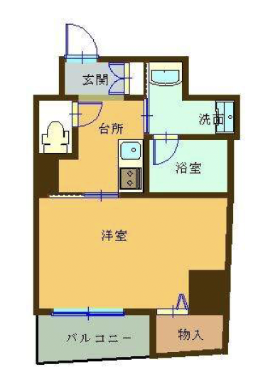 グランメゾン三宿矢野802の間取り
