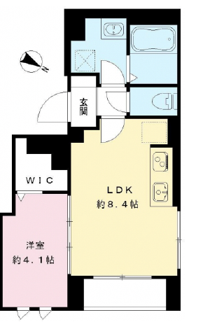 クロスロード大学301の間取り