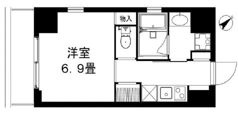 REISM HIVE 中目黒802の間取り