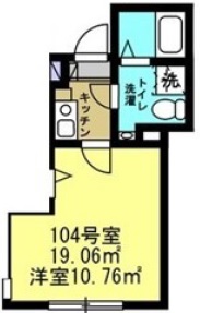 Sincrease用賀104の間取り