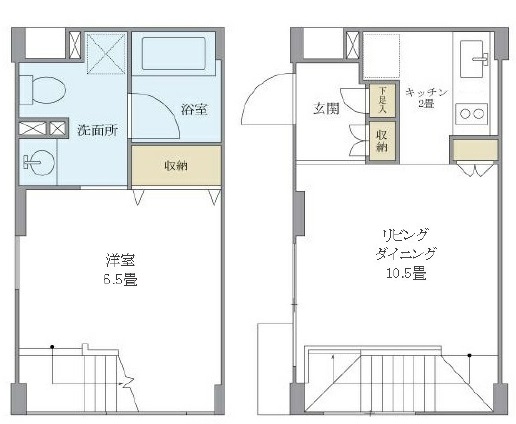 KDXレジデンス自由が丘215の間取り