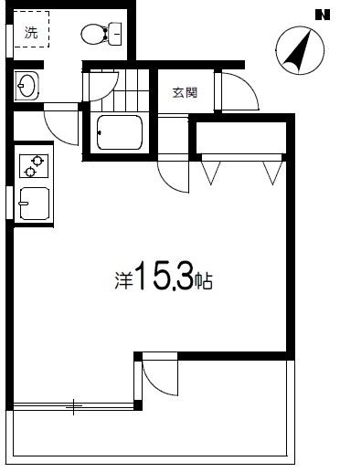 蘭聚瀬田（ランジュ瀬田）102の間取り