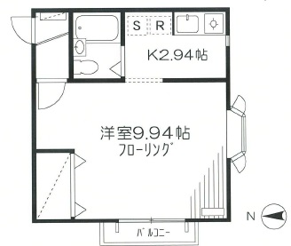 セレッソ203の間取り