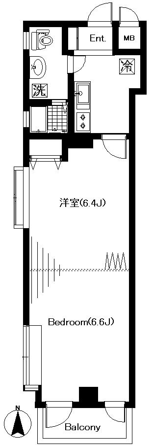 ザ・エレガンス303の間取り