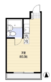 ユースフル学芸大学202の間取り