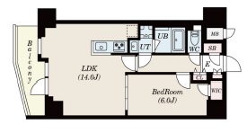 S-RESIDENCE駒沢大学駅前（エスレジデンス駒沢大学駅前）101の間取り