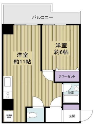 GSハイム第3代々木公園203の間取り