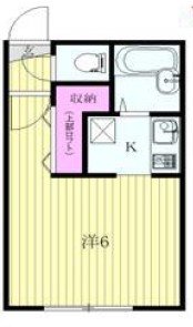 三茶花壇202の間取り