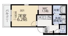 セドルハイム世田谷Ⅱ301の間取り