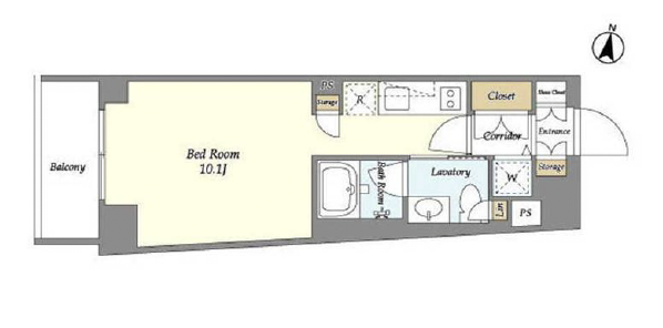 OZIO桜新町(オジオ桜新町)606の間取り