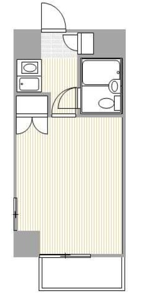 ライオンズマンション三軒茶屋第6505の間取り