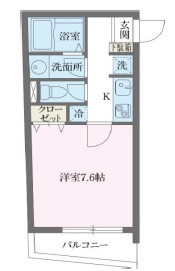 アルティザ池尻402の間取り