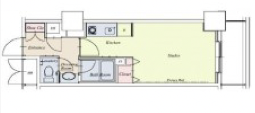 HF駒沢公園レジデンスTOWER209の間取り