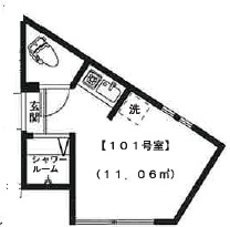 アーバンプレイス駒場大橋101の間取り