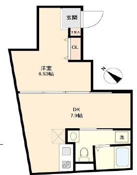 アトリア瀬田402の間取り