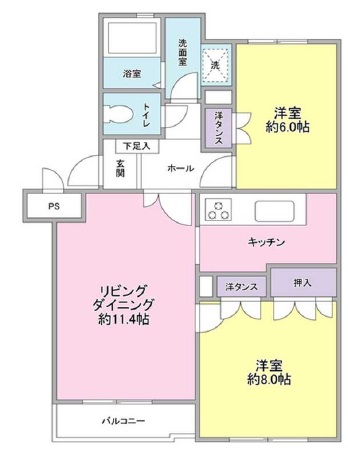 サンライズ松本No.3343の間取り