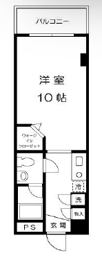 プレインハイツ103の間取り