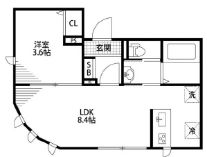 モルゲンロート201の間取り