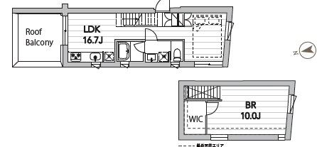 GranDuo三軒茶屋9（グランデュオ三軒茶屋9）304の間取り