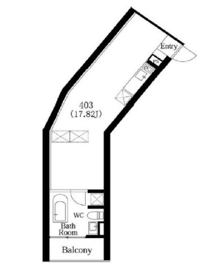 COMS上原403の間取り