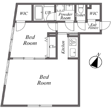 ARISTO目黒301の間取り