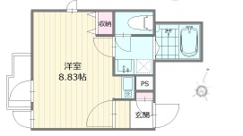 ミライエ306の間取り