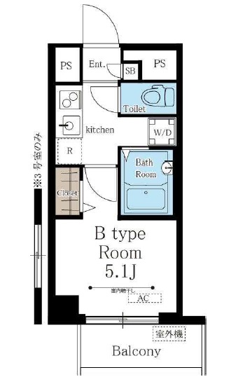 レムリア富ヶ谷402の間取り