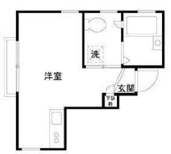 リシェールⅡ201の間取り