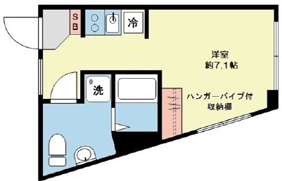 Luna Crescente Gakugeidaigaku(ルーナクレシェンテ学芸大学)403の間取り