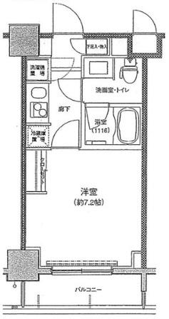 Tokyu Setup Residence EBISU(東急セットアップレジデンス恵比寿)304の間取り