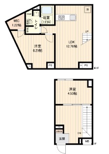 レクス武蔵小山102の間取り