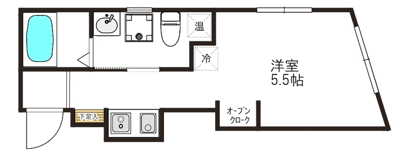 トライベッカ武蔵小山103の間取り
