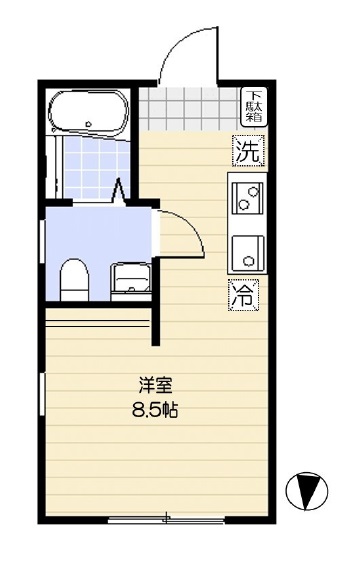 レオリア302の間取り