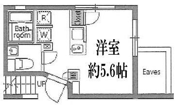 ミレドゥーエ下北沢Ⅰ207の間取り