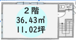 エンライトビル2階の間取り