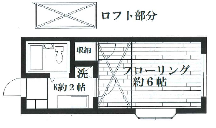 サンフィールド三軒茶屋101の間取り