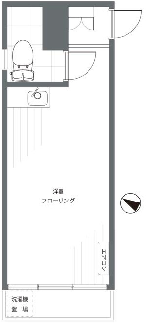 パーフェクトルーム代官山217の間取り