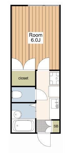 Casa・BA(カーサ・ビーエー)101の間取り