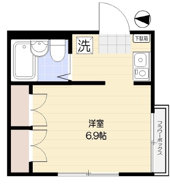 パームツリー201の間取り