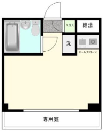 グランドエクセル祐天寺102の間取り