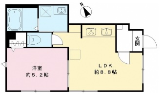 ゆうハウス101の間取り