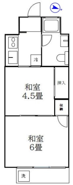 ニューマンション池尻510の間取り