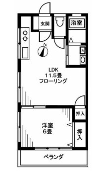 パークマンション203の間取り