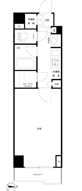 ルーブル桜新町305の間取り