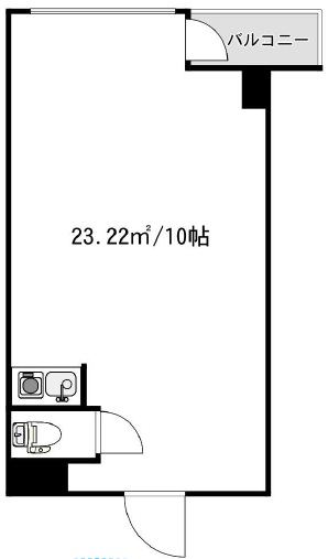ノア道玄坂913の間取り
