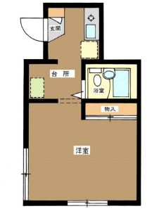 West Field目黒103の間取り